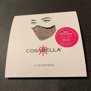 Cosabella V Facemask New Sealed Dusty Mauve